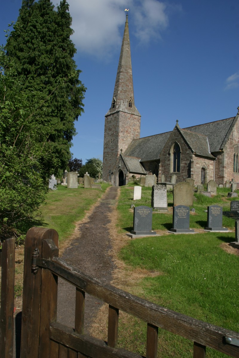 Photograph of St Giles Church Goodrich